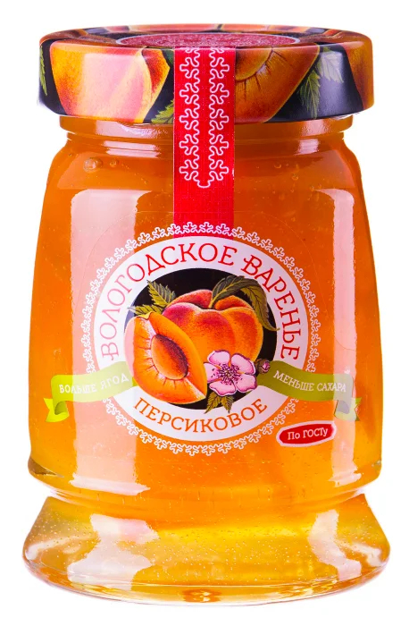 Варенье Варенье Вологодское персиковое, 370 г