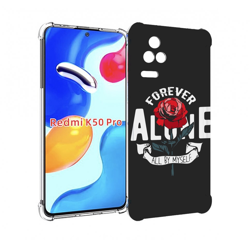 

Чехол MyPads Alone для Xiaomi Redmi K50 / K50 Pro, Прозрачный, Tocco