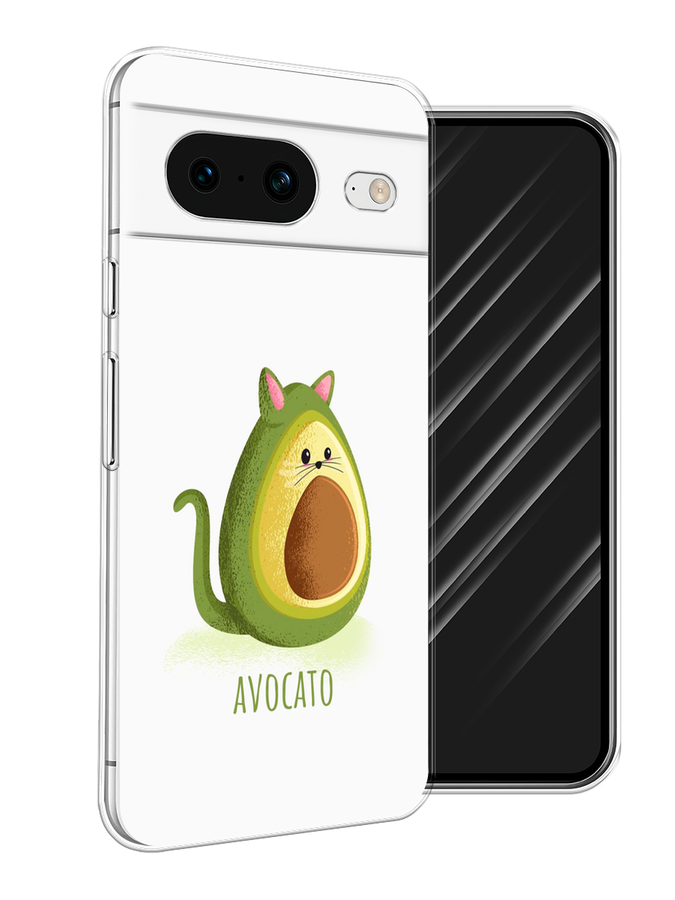 

Чехол Awog на Google Pixel 8 "Avocato", Белый;зеленый;коричневый, 271550-10
