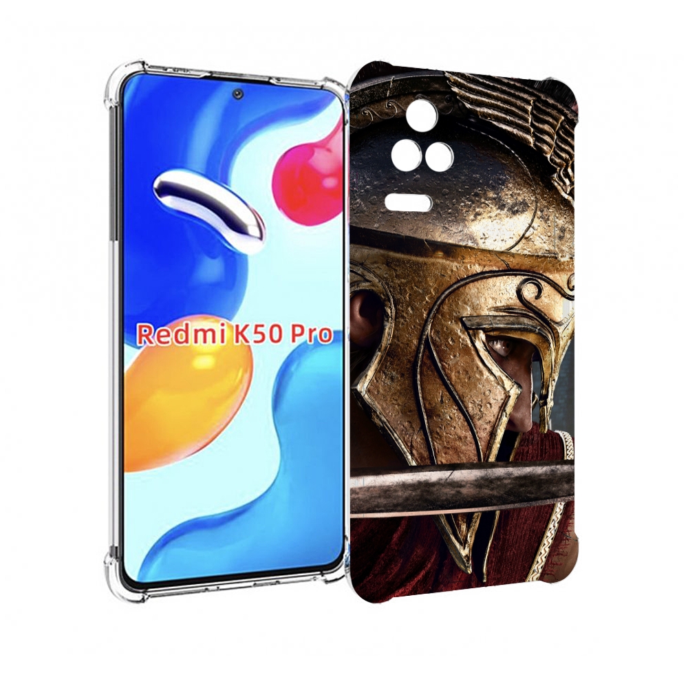 

Чехол MyPads Assassin's Creed Odyssey для Xiaomi Redmi K50 / K50 Pro, Прозрачный, Tocco