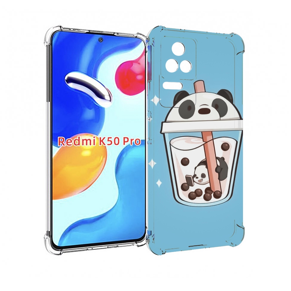 

Чехол MyPads Bubble tea для Xiaomi Redmi K50 / K50 Pro, Прозрачный, Tocco