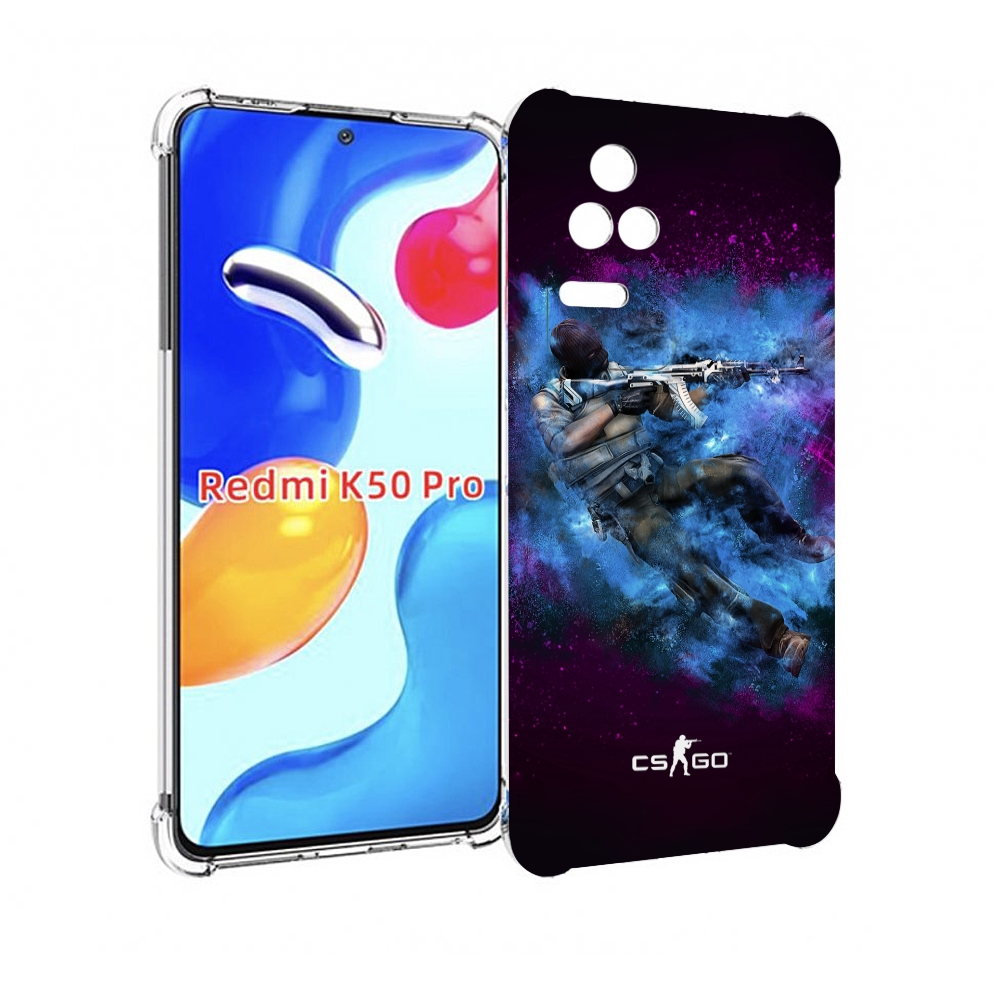 

Чехол MyPads CS-go-террорист для Xiaomi Redmi K50 / K50 Pro, Прозрачный, Tocco