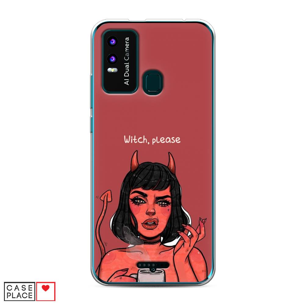 

Чехол Awog на BQ 6630L Magic L / BQ 6630L Мэджик L "Evil Girl", Разноцветный, 201650-6