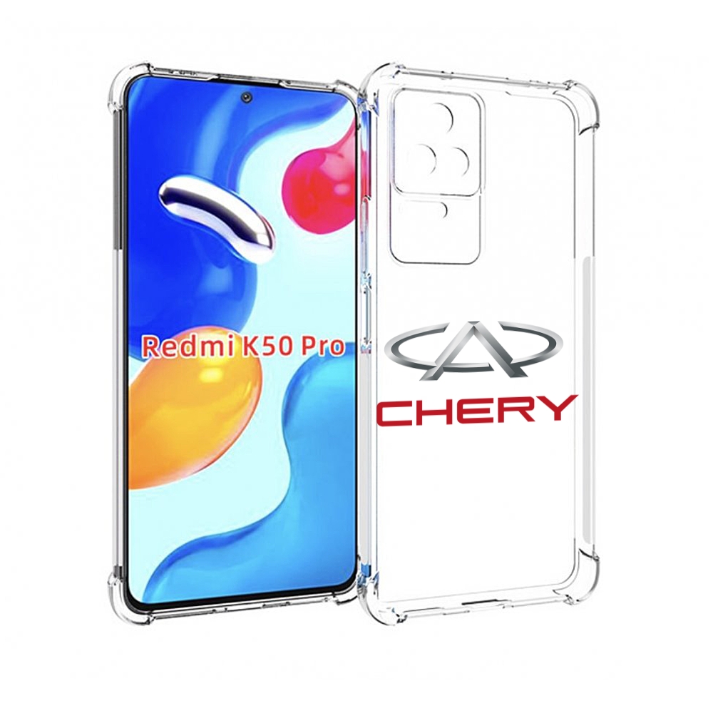 

Чехол MyPads Chery-3 мужской для Xiaomi Redmi K50 / K50 Pro, Прозрачный, Tocco