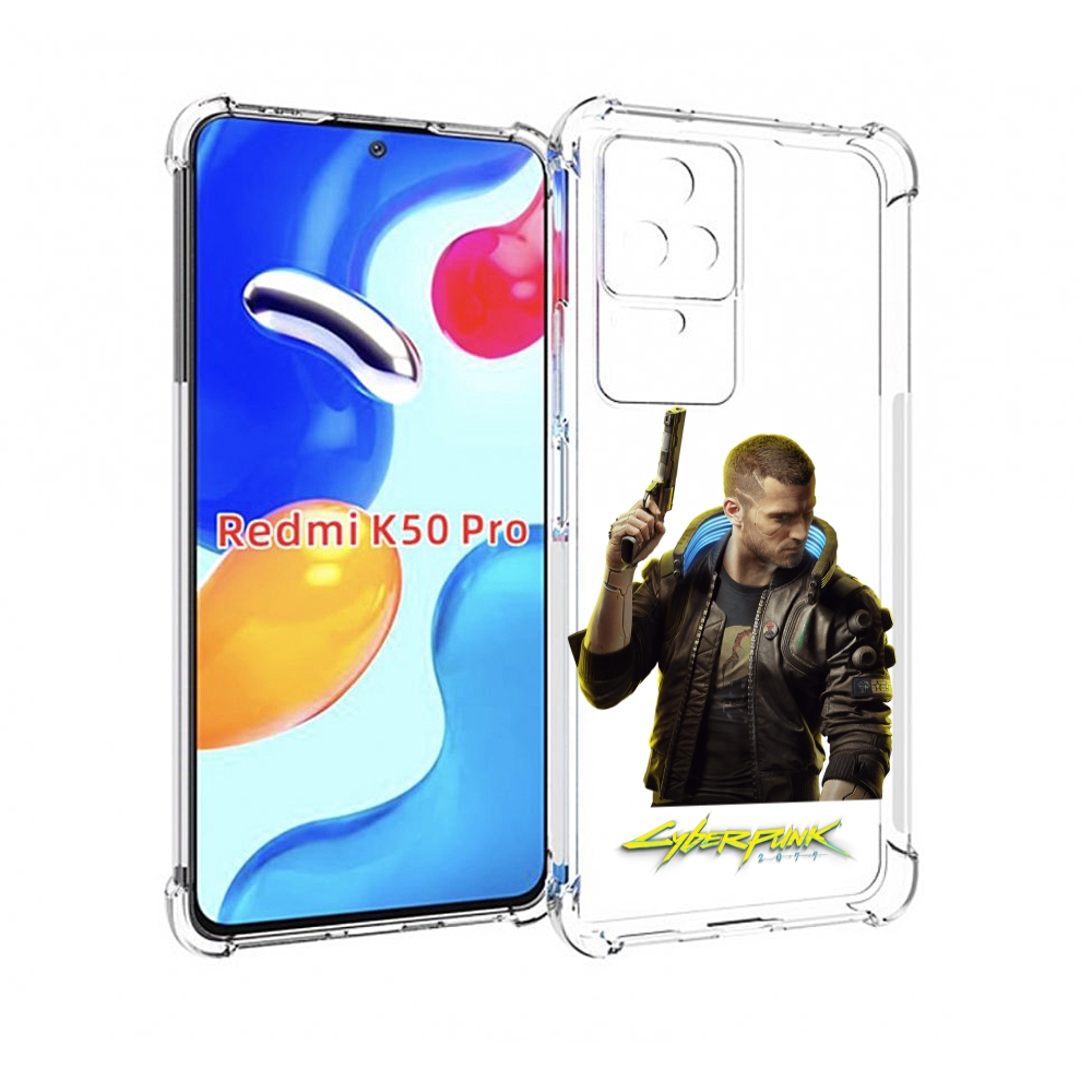 Чехол MyPads Cyberpunk-2077 для Xiaomi Redmi K50 / K50 Pro
