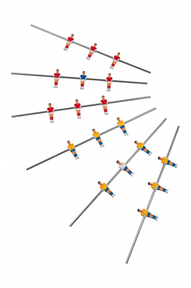 Штанга Gamesdealer igroki1 с игроками для настольного хоккея штанга fortuna 09499 для настольного футбола на 3 игрока 12 7 мм телескопическая