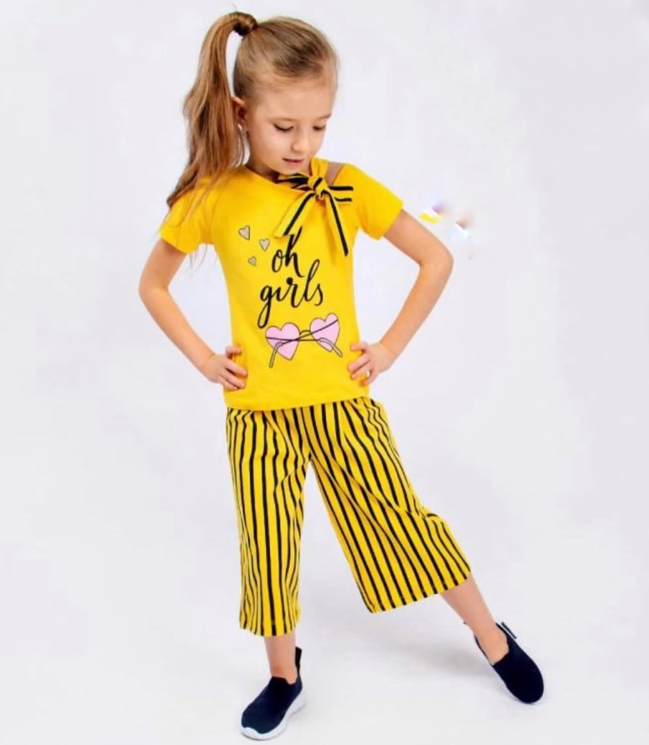 

Костюм повседневный детский Bonito kids BK 1442 K, желтый, 98, BK 1442 K