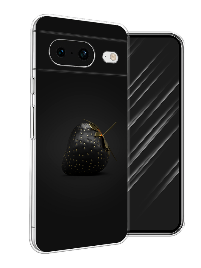 

Чехол Awog на Google Pixel 8 "Черная клубника", Золотистый;черный;серый, 271550-10