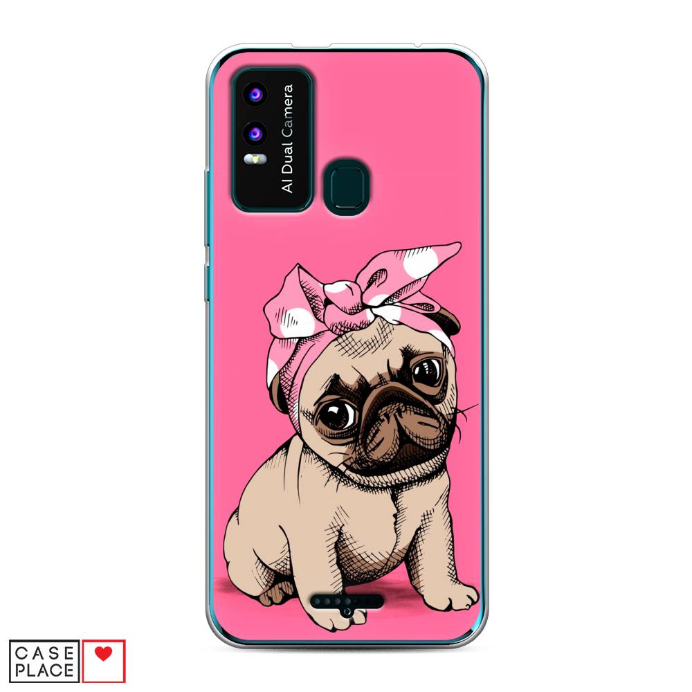 

Чехол Awog на BQ 6630L Magic L / BQ 6630L Мэджик L "Dog Pin-Up", Разноцветный, 201650-2