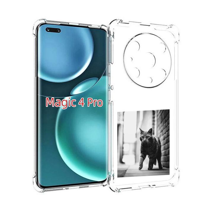 Чехол MyPads Важный-кот для Honor Magic4 Pro