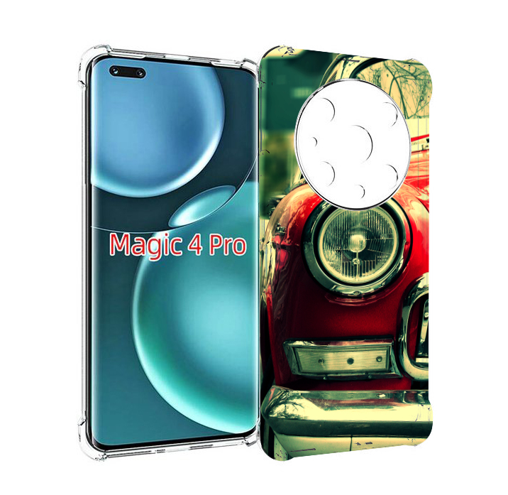 

Чехол MyPads Винтажная-машина мужской для Honor Magic4 Pro, Прозрачный, Tocco