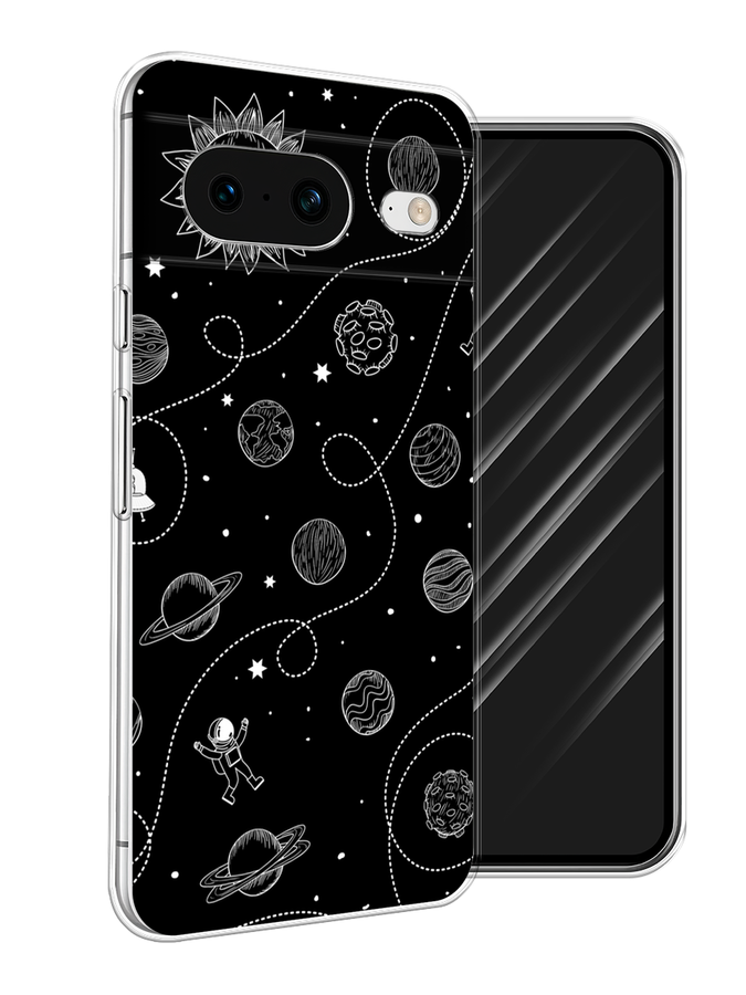 

Чехол Awog на Google Pixel 8 "В невесомости", Бежевый, 271550-4