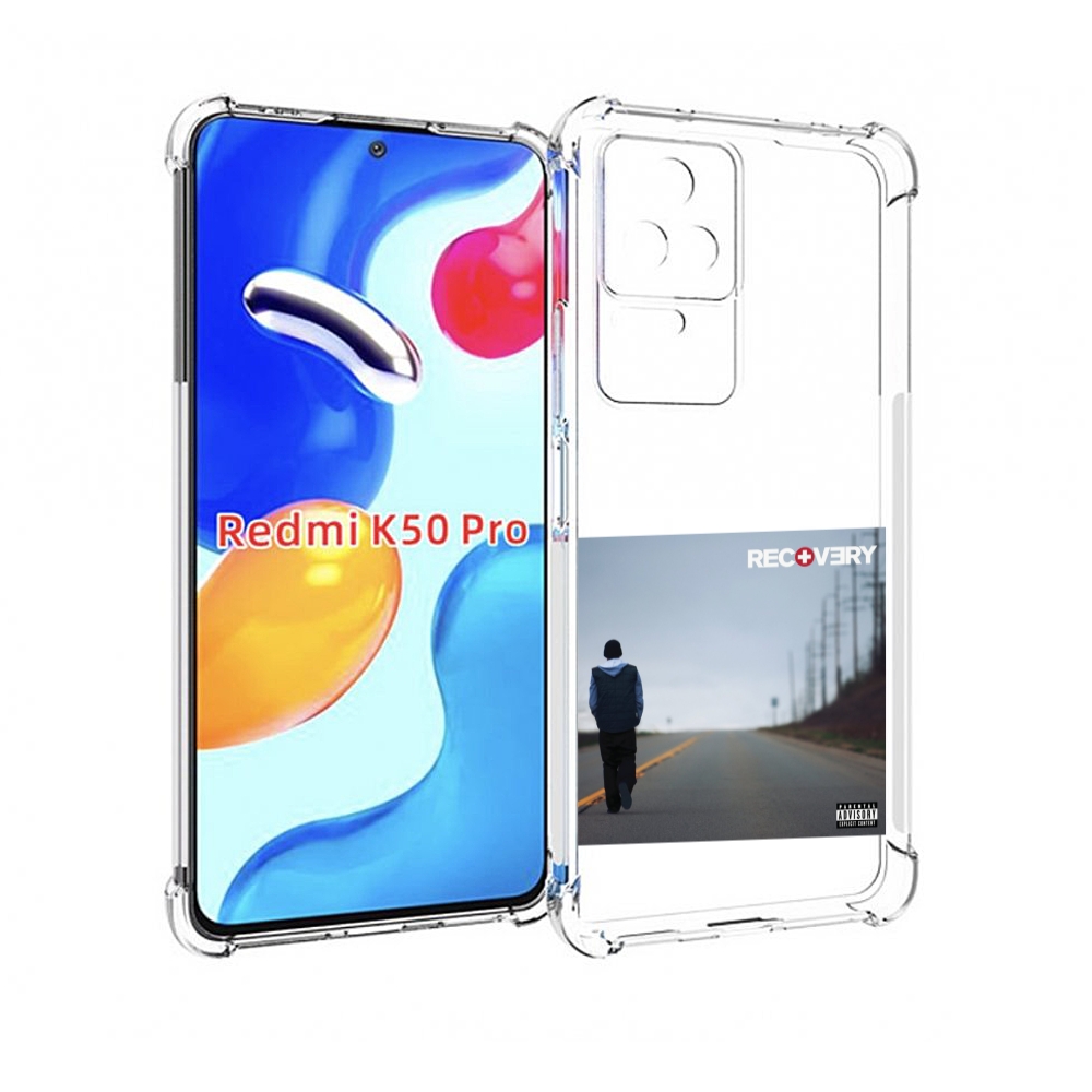

Чехол MyPads Eminem Recovery для Xiaomi Redmi K50 / K50 Pro, Прозрачный, Tocco
