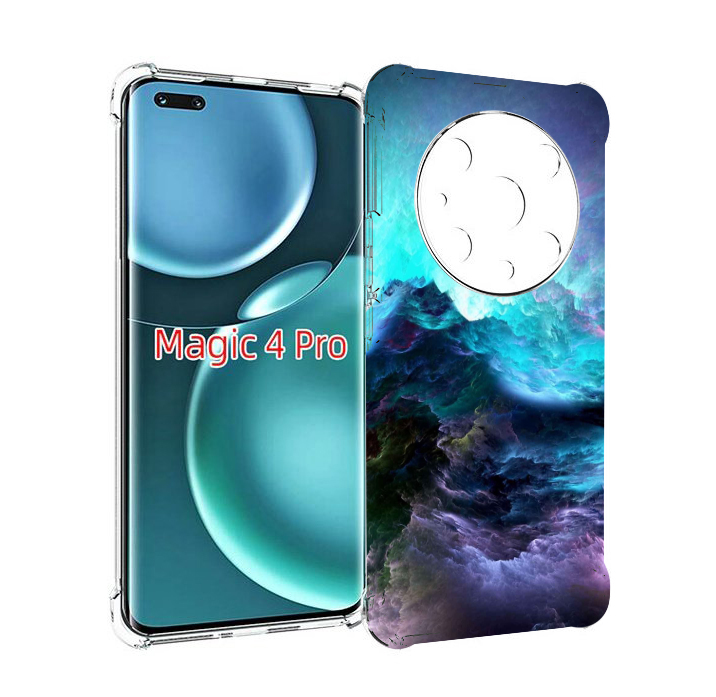 

Чехол MyPads Волна для Honor Magic4 Pro, Прозрачный, Tocco