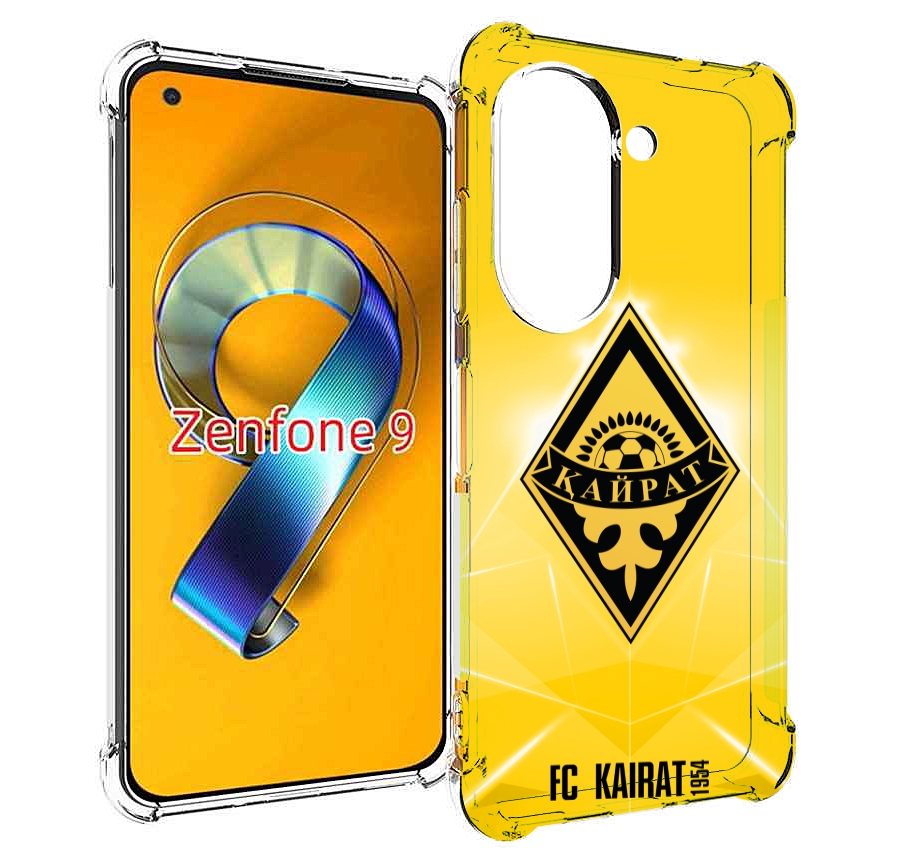 

Чехол MyPads фк каират алматы для Asus Zenfone 9 (AI2202), Прозрачный, Tocco