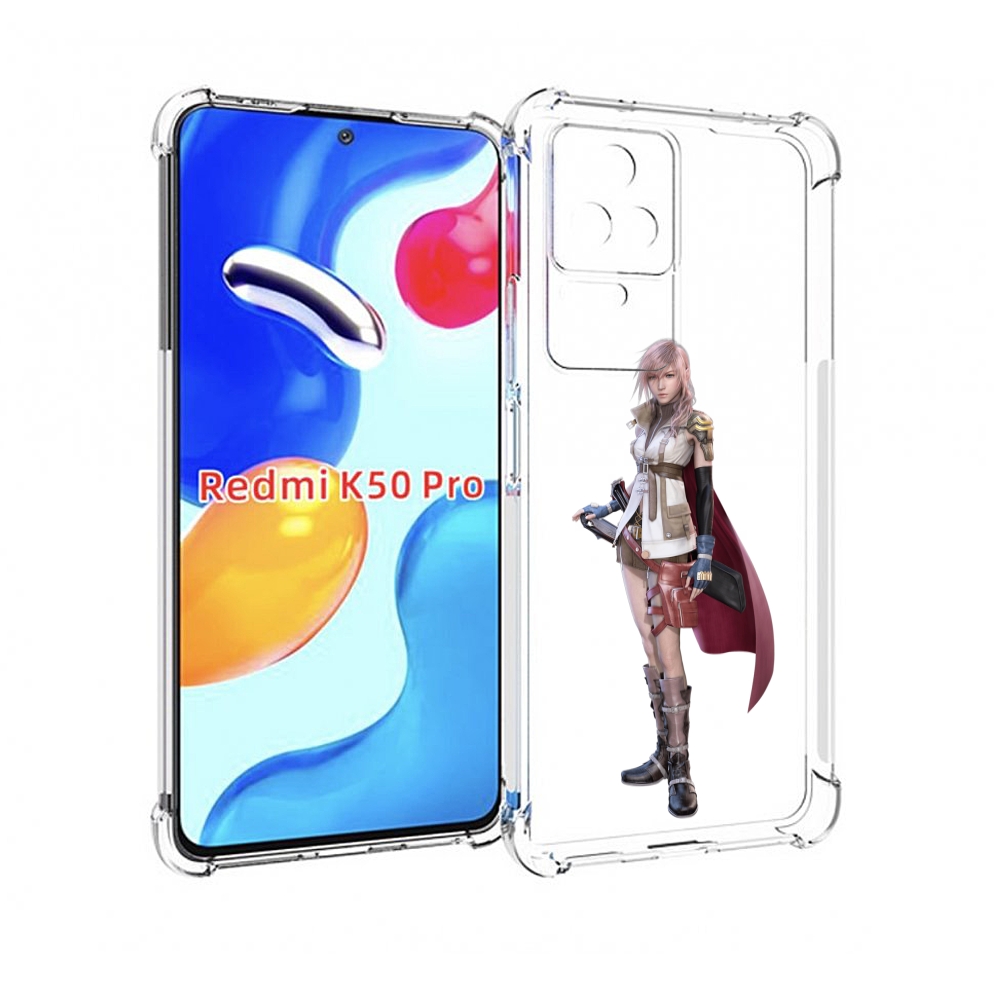 

Чехол MyPads Final-Fantasy для Xiaomi Redmi K50 / K50 Pro, Прозрачный, Tocco