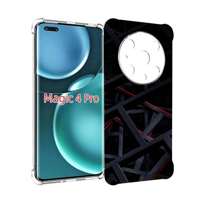 

Чехол MyPads Геометрия для Honor Magic4 Pro, Прозрачный, Tocco