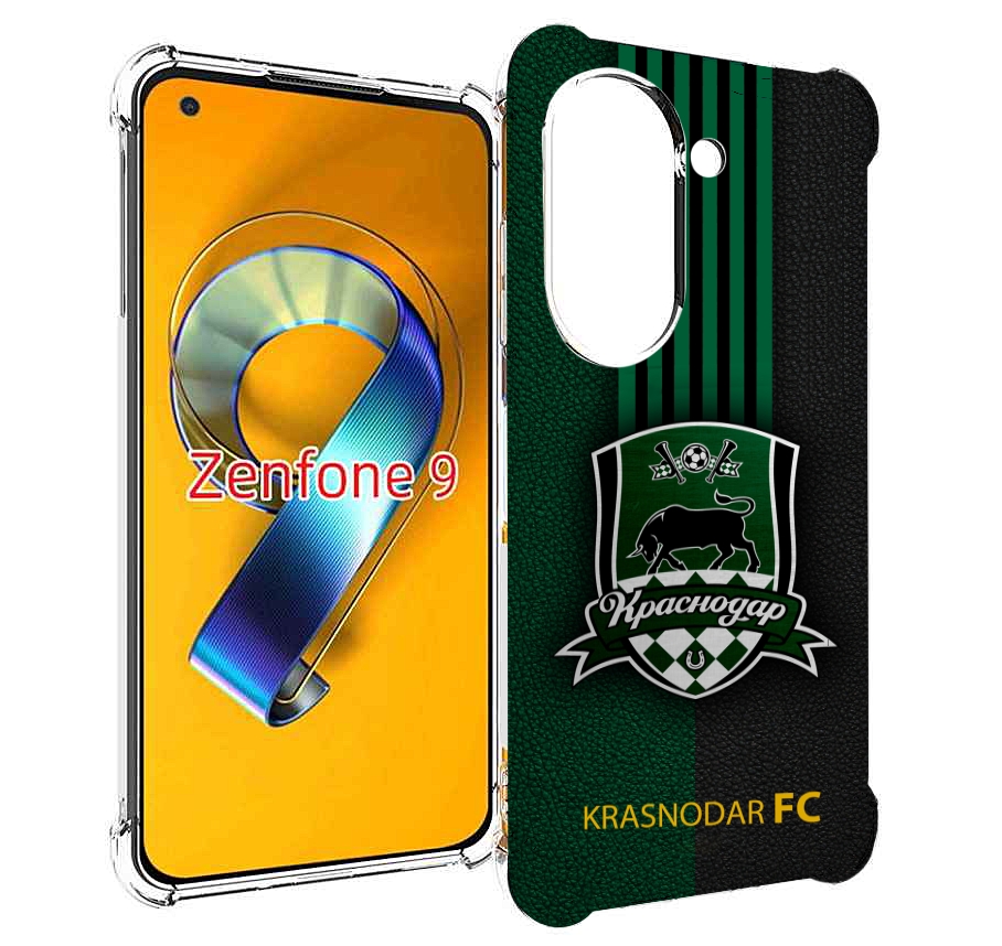 

Чехол MyPads фк краснодар мужской для Asus Zenfone 9 (AI2202), Прозрачный, Tocco