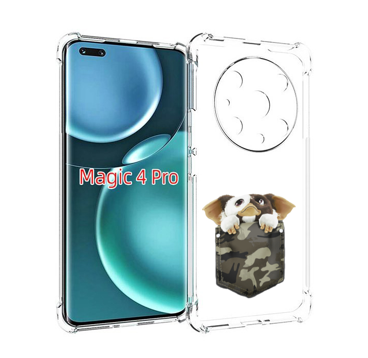 

Чехол MyPads Гизмо для Honor Magic4 Pro, Прозрачный, Tocco