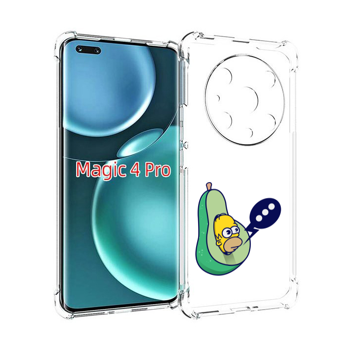 Чехол MyPads Гомер-авокадо для Honor Magic4 Pro