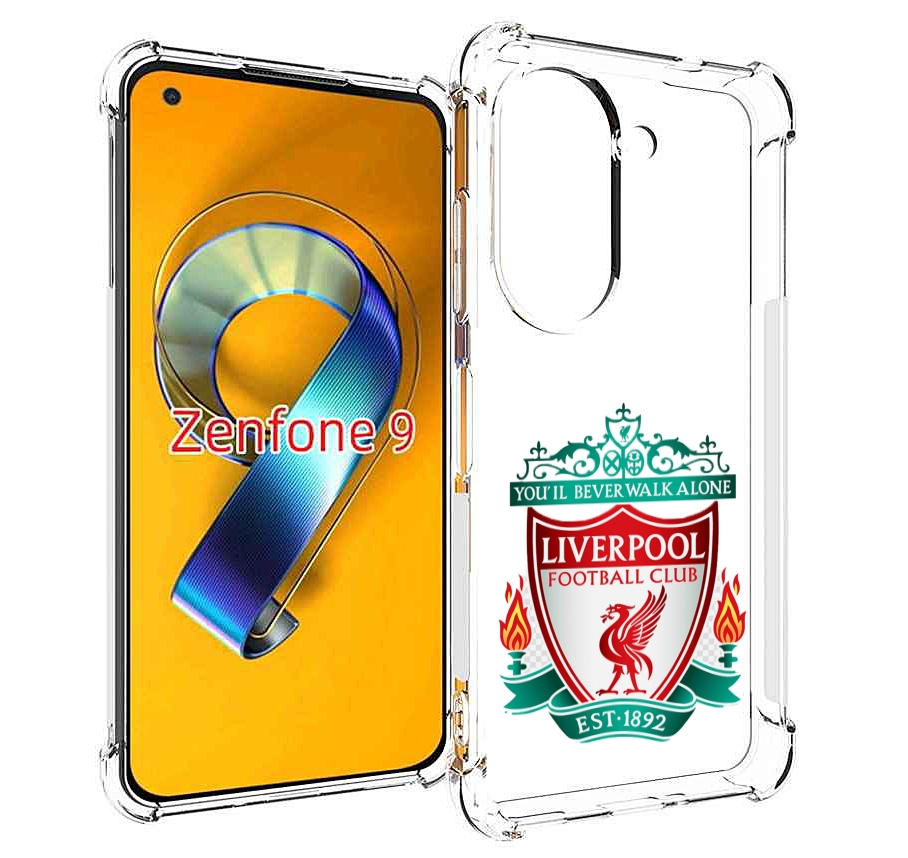 

Чехол MyPads фк ливерпуль мужской для Asus Zenfone 9 (AI2202), Прозрачный, Tocco