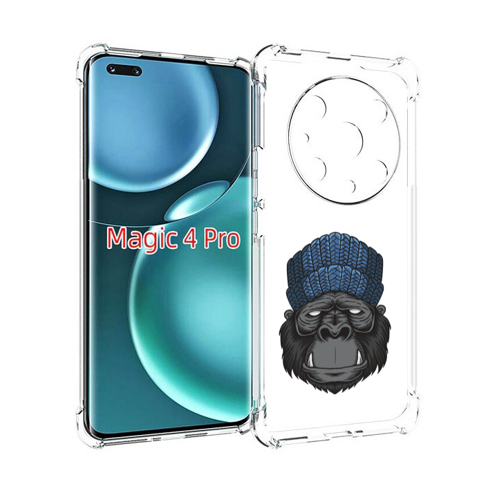 

Чехол MyPads Горила для Honor Magic4 Pro, Прозрачный, Tocco