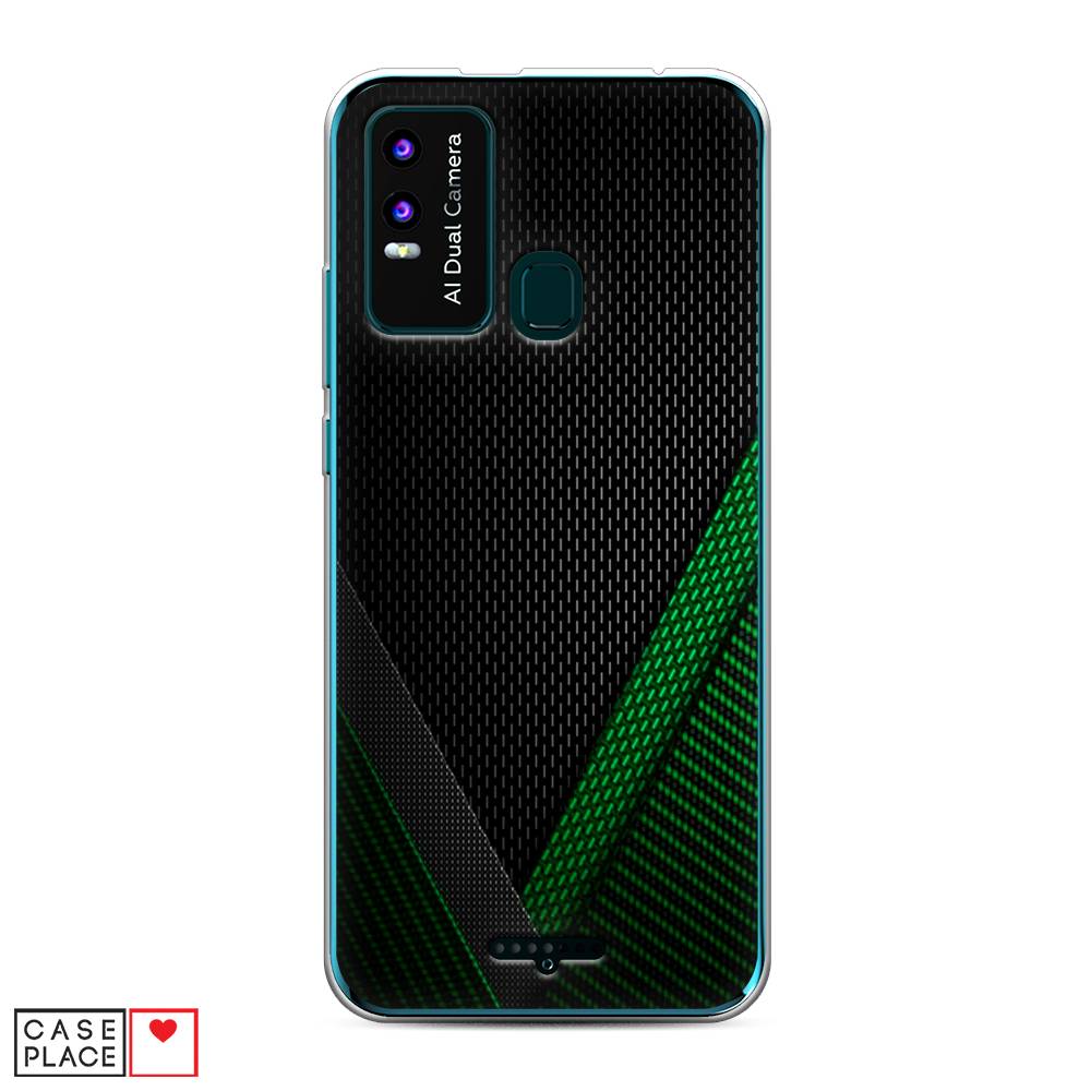 

Чехол Awog на BQ 6630L Magic L / BQ 6630L Мэджик L "Зеленый карбон", Разноцветный, 201650-3