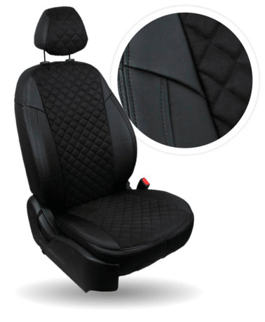 

Авточехлы Автопилот для Geely Coolray с 20г., Черный, Geely Coolray с 20г.