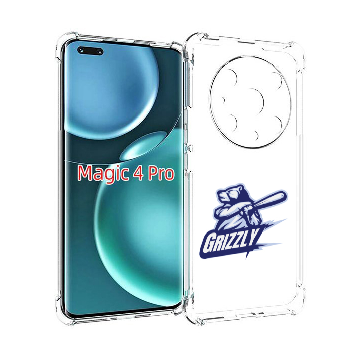 

Чехол MyPads Гризли для Honor Magic4 Pro, Прозрачный, Tocco