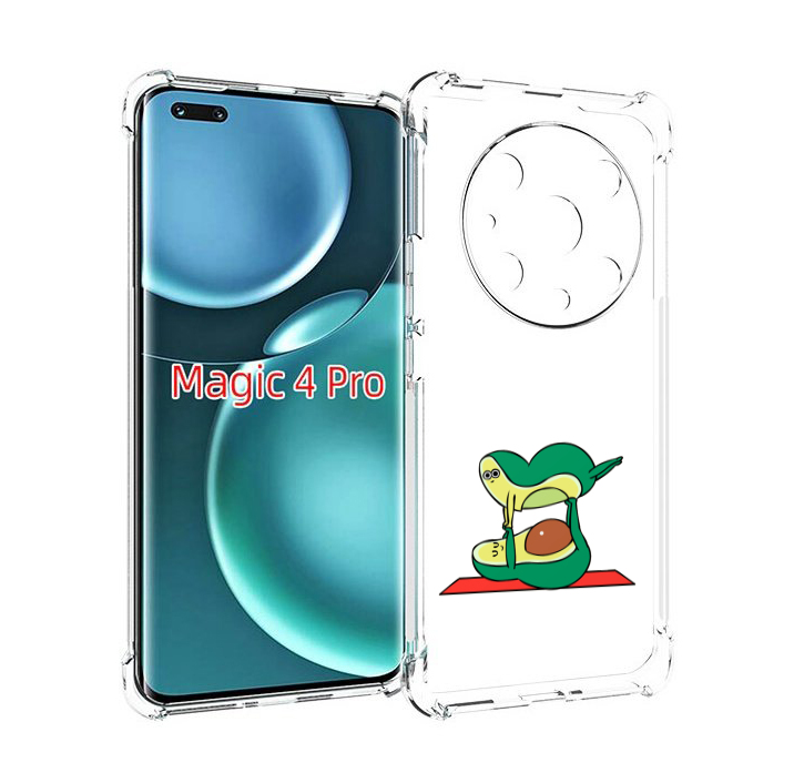 

Чехол MyPads Две-половинки для Honor Magic4 Pro, Прозрачный, Tocco