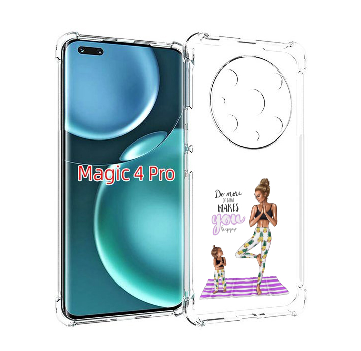 

Чехол MyPads Девочки-в-ананасах для Honor Magic4 Pro, Прозрачный, Tocco