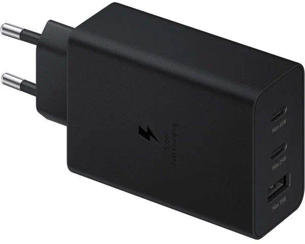 

Сетевое зарядное устройство Samsung 65W 3-USB Black (EP-T6530), EP-T6530