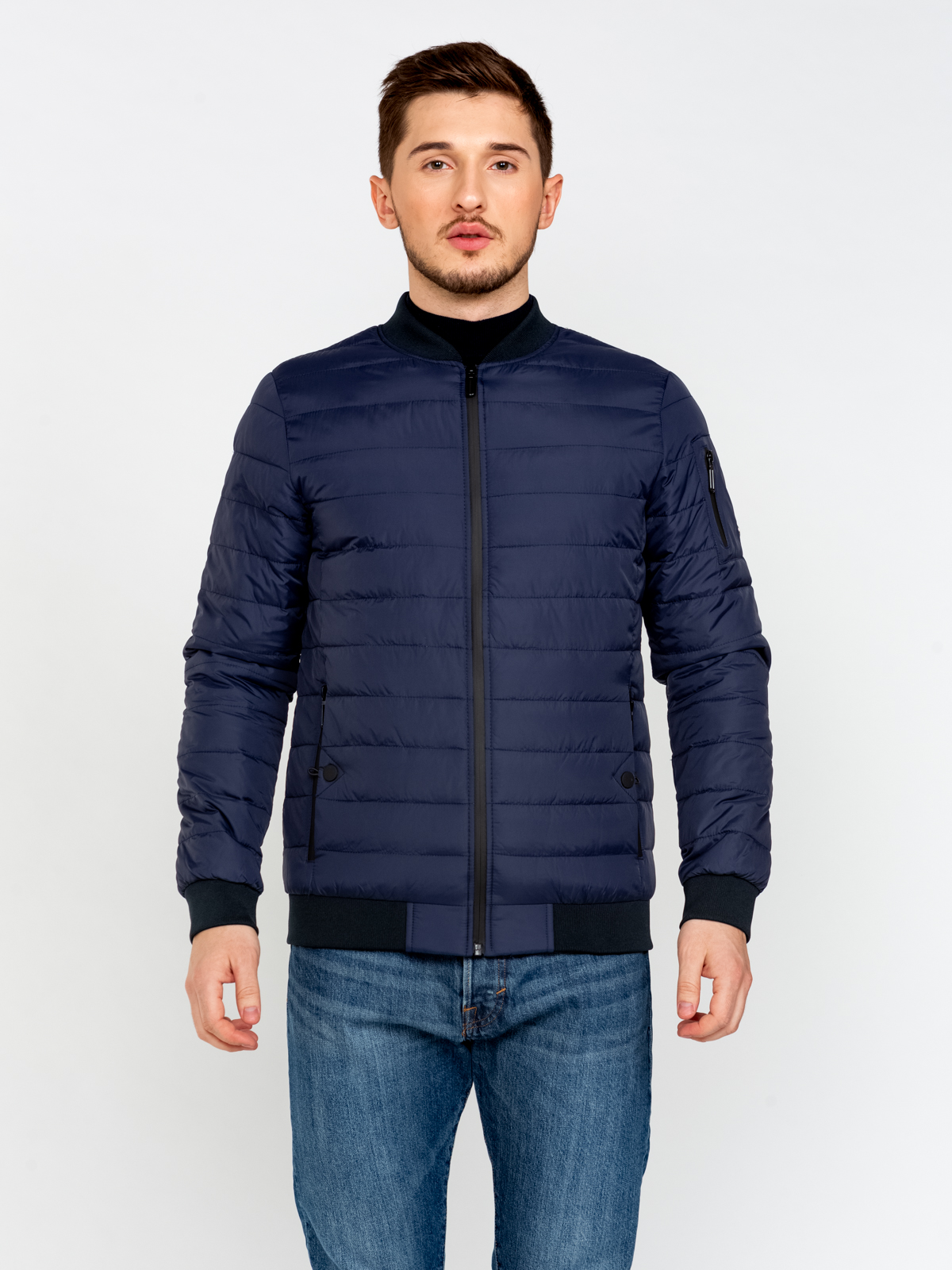 

Куртка мужская Amimoda 64466 синяя 52 RU, 64466