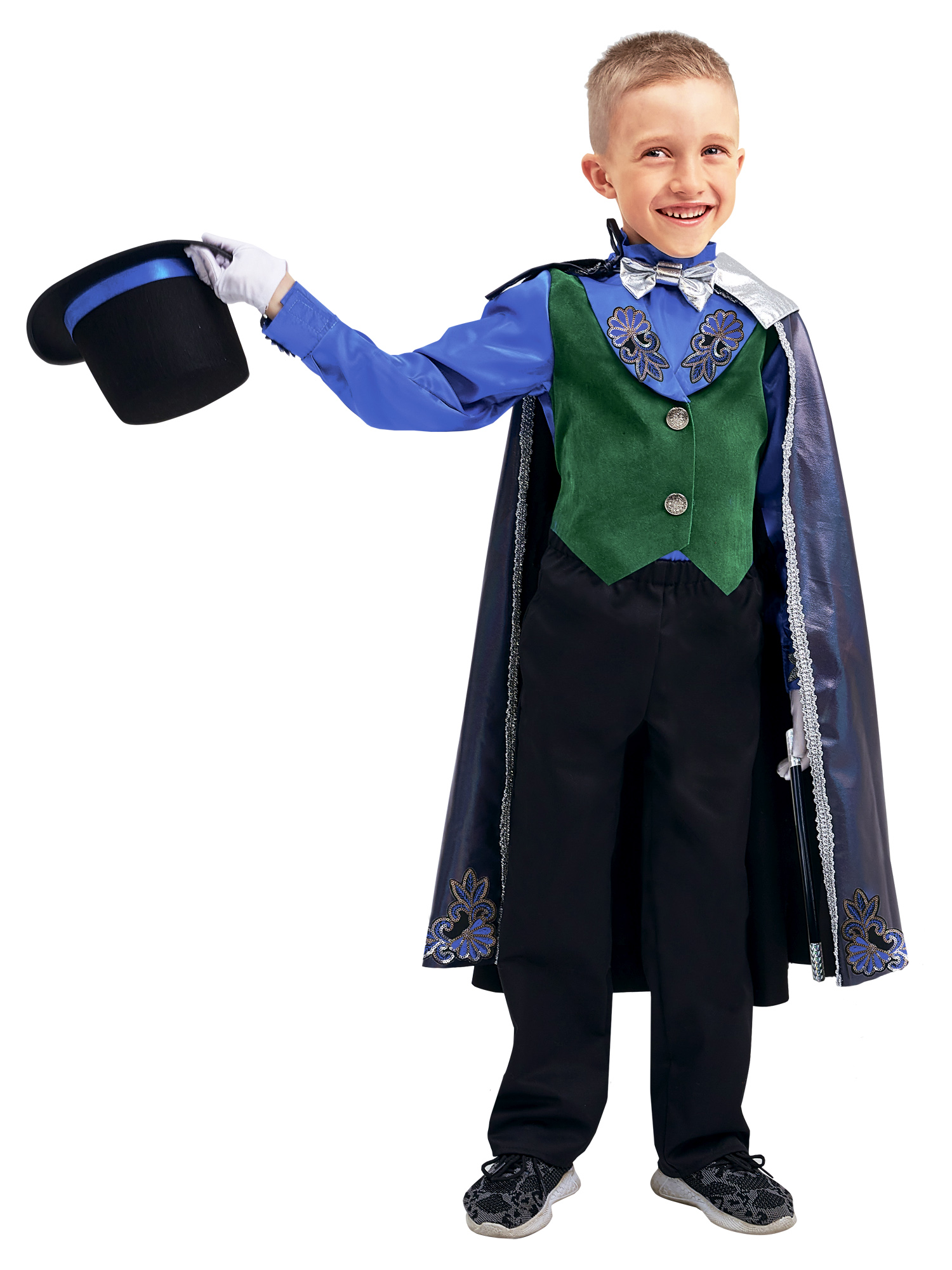 

Карнавальный костюм Batik Фокусник 2137 к-22 цв.мультиколор р.116, Фокусник