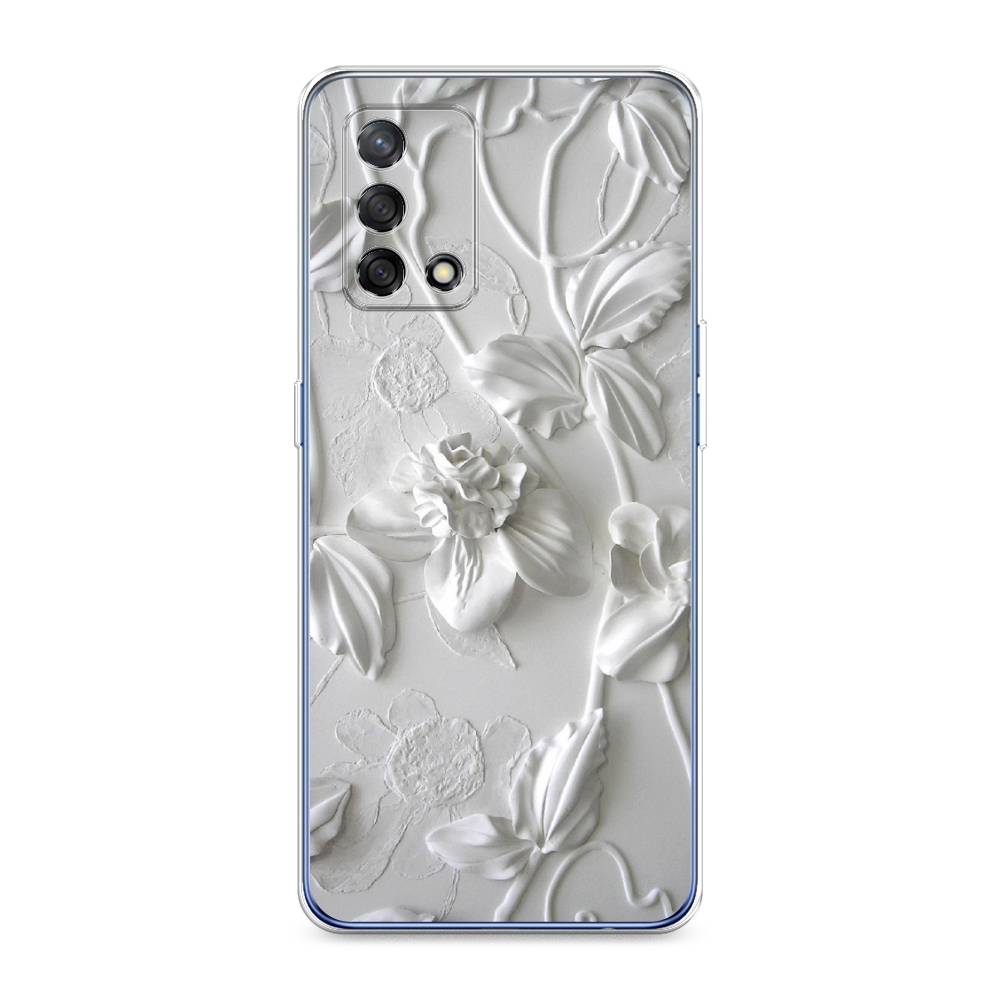 

Чехол Awog на Oppo A74 "Гипсовые цветы", 256050-7