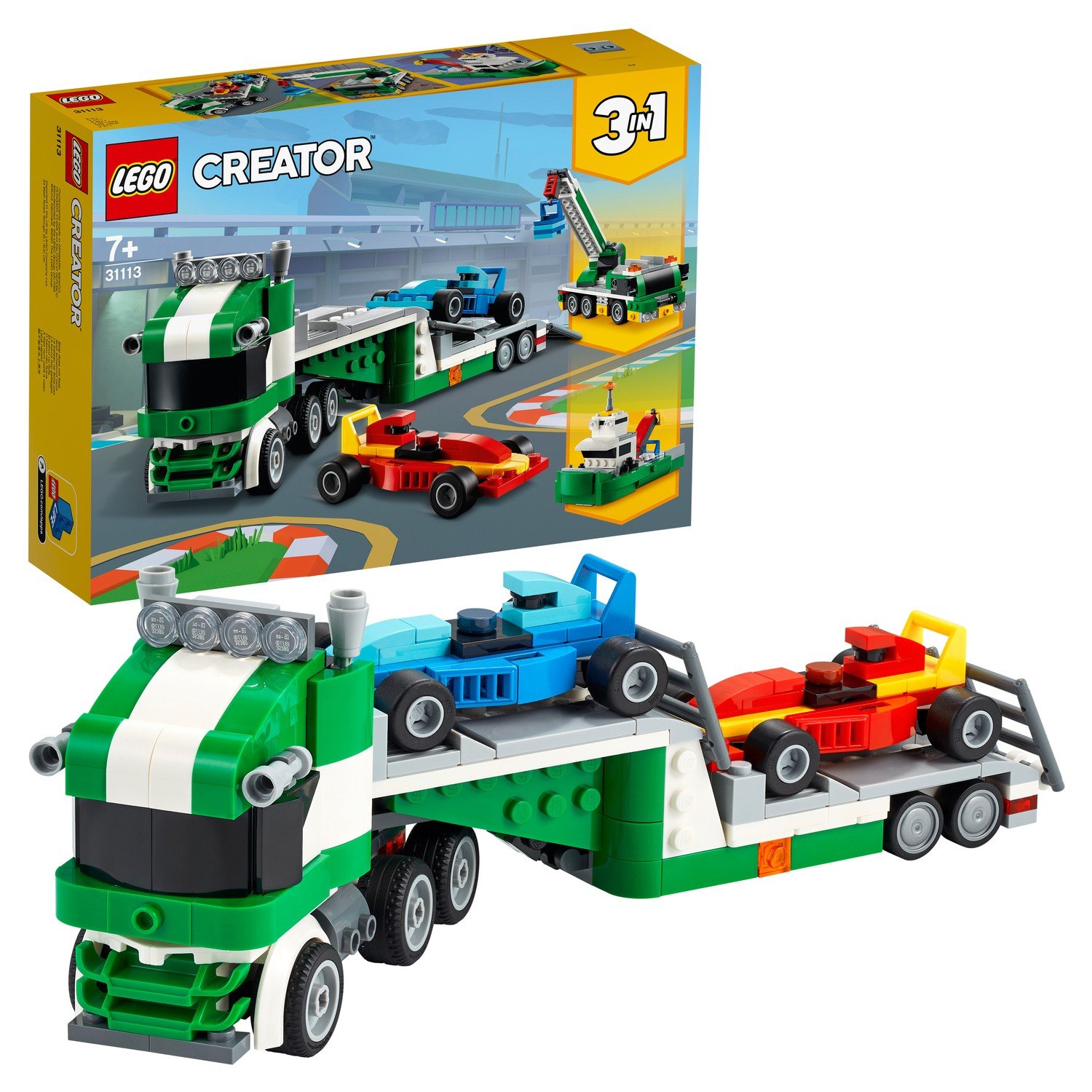 

Конструктор LEGO Creator Транспортировщик гоночных автомобилей 31113