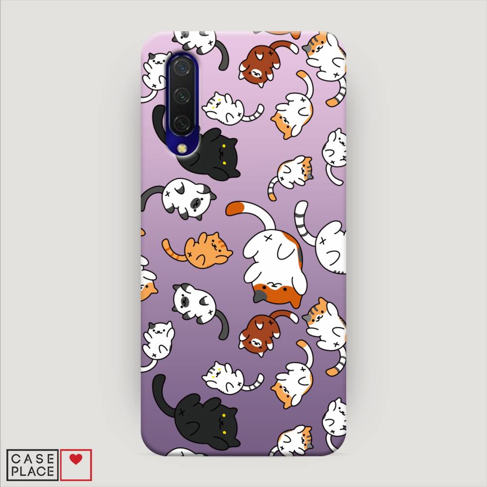 

Пластиковый чехол "Котопад" на Xiaomi Mi CC9, 36120-5