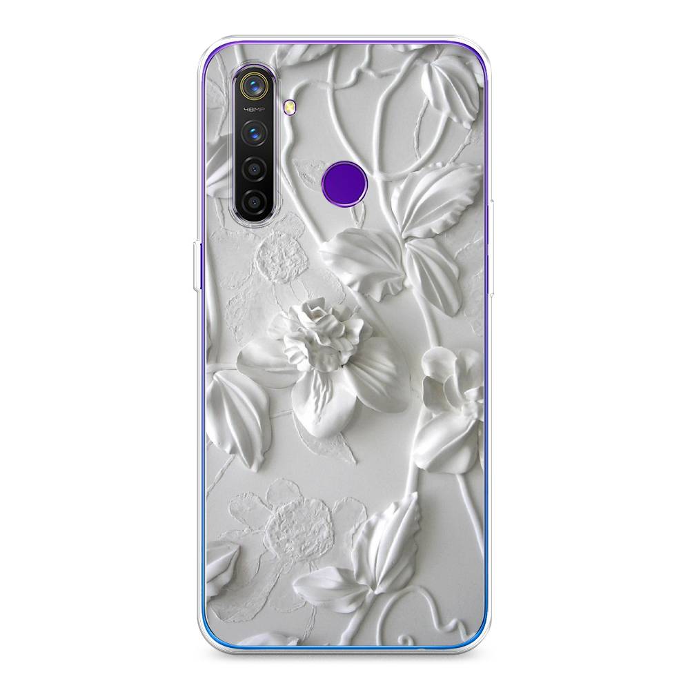 

Чехол Awog на Realme 5 Pro "Гипсовые цветы", 251650-7