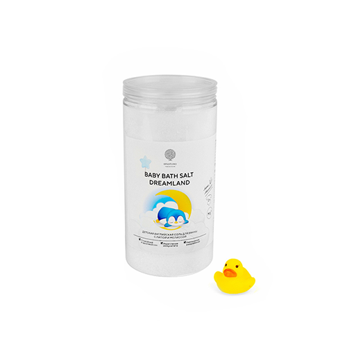 фото Соль для ванны детская "magnesium baby bath salt dreamland", 1020 г epsom.pro