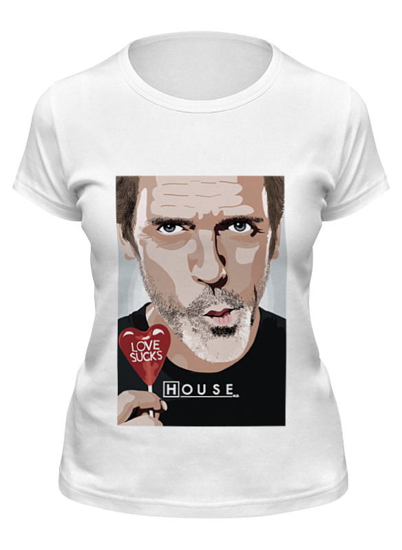 

Футболка женская Printio Доктор хаус (house m.d.) белая 2XL, Белый, Доктор хаус (house m.d.)