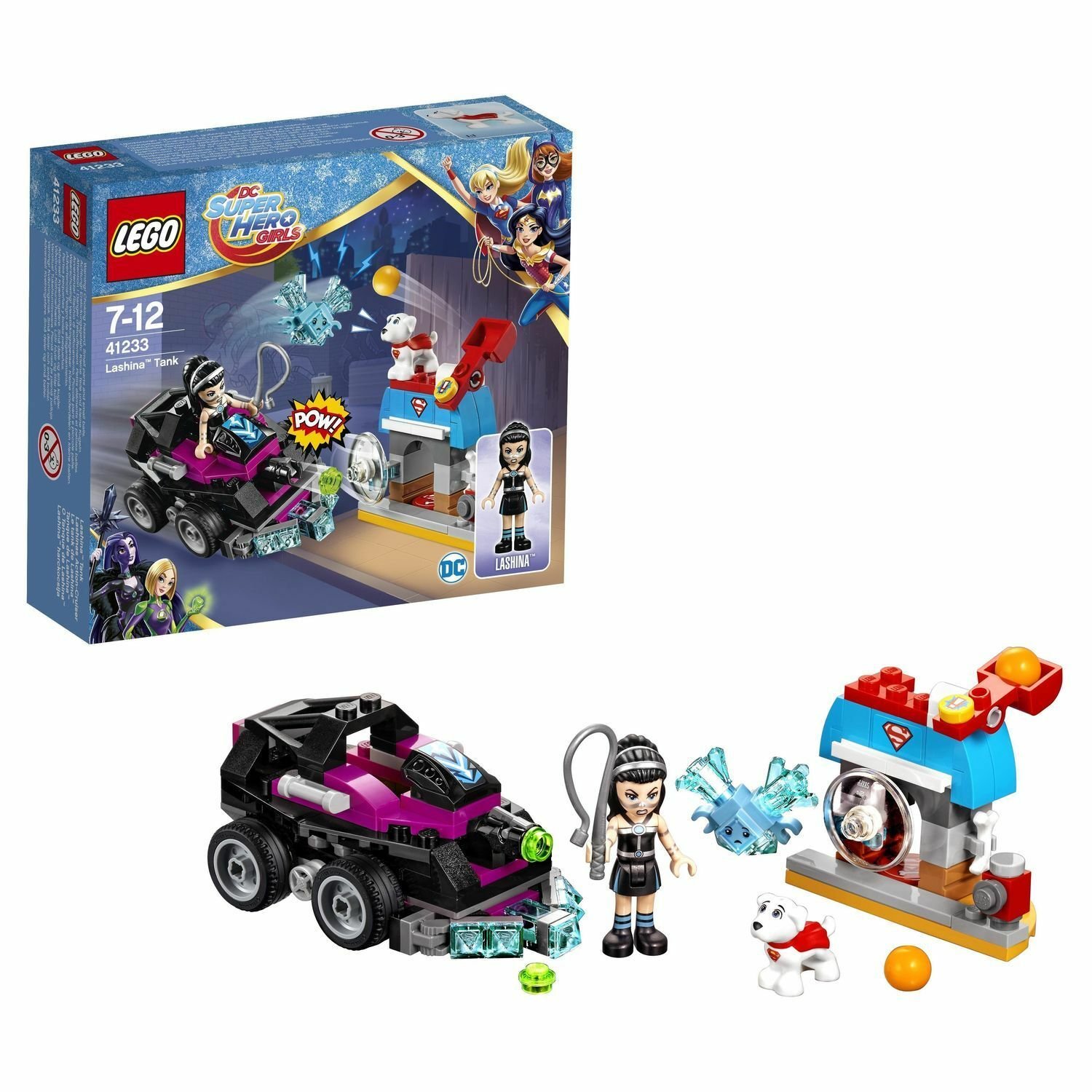 

Конструктор LEGO DC Super Hero Girls Танк Лашины (41233)