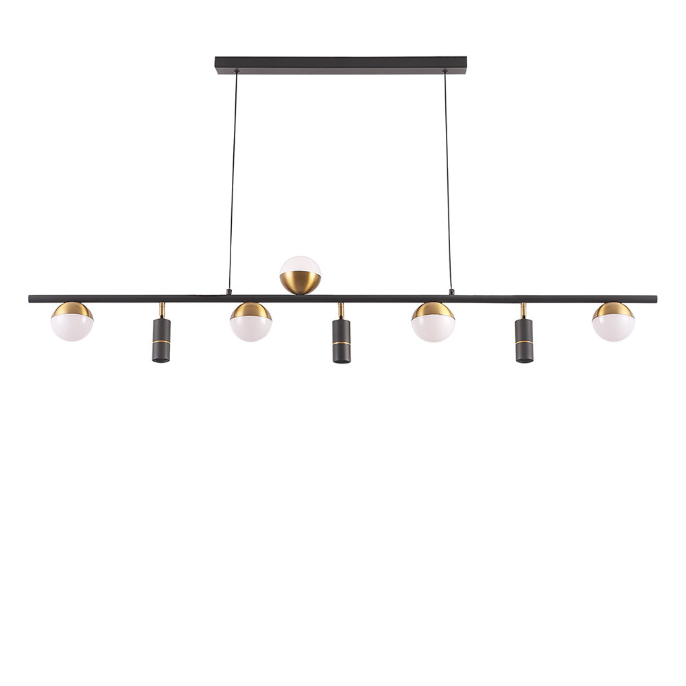 

Подвесная люстра Crystal Lux CLT 047C8 L1400 BL-GO, G9, 35W