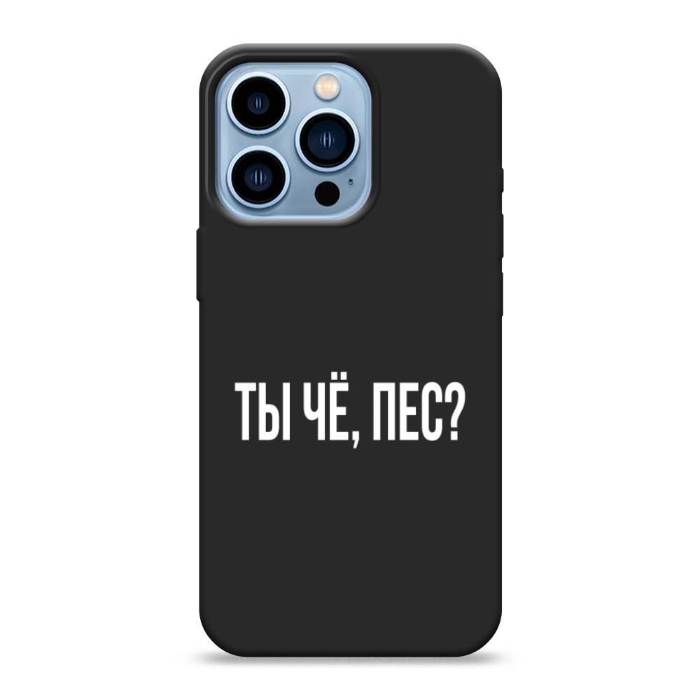 

Чехол Awog на Apple iPhone 13 Pro / Айфон 13 Pro "Ты чё, пес", Разноцветный, 14352-1