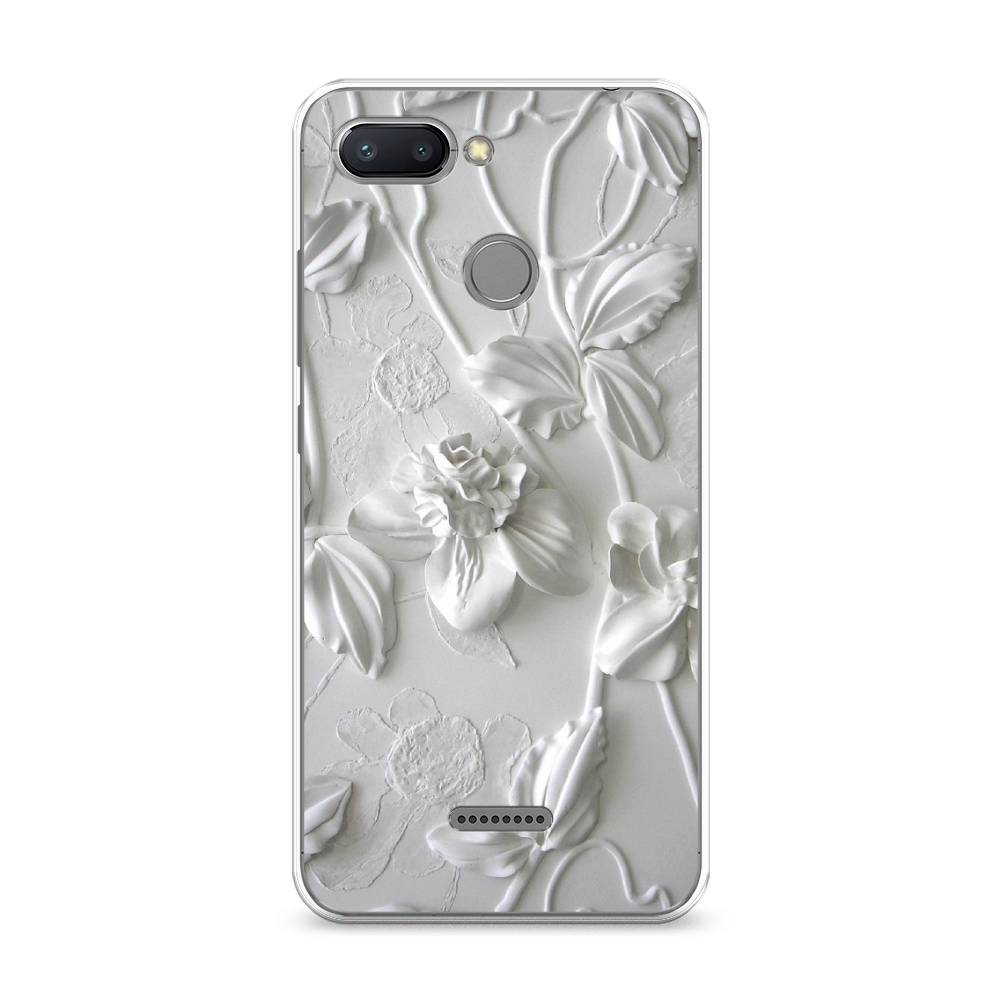 

Чехол Awog на Xiaomi Redmi 6 "Гипсовые цветы", 33850-7