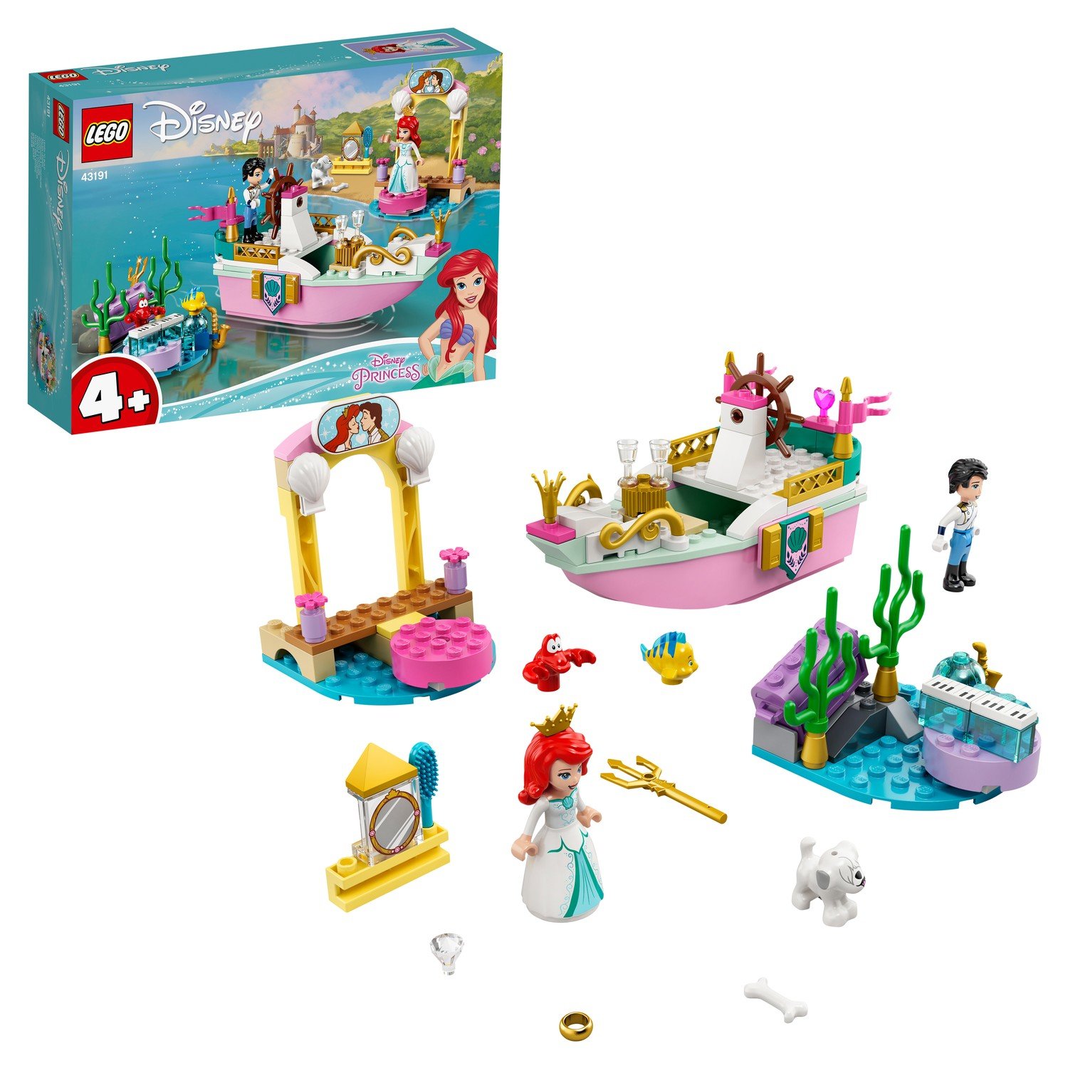 

Конструктор LEGO Disney Princess Праздничный корабль Ариэль 43191