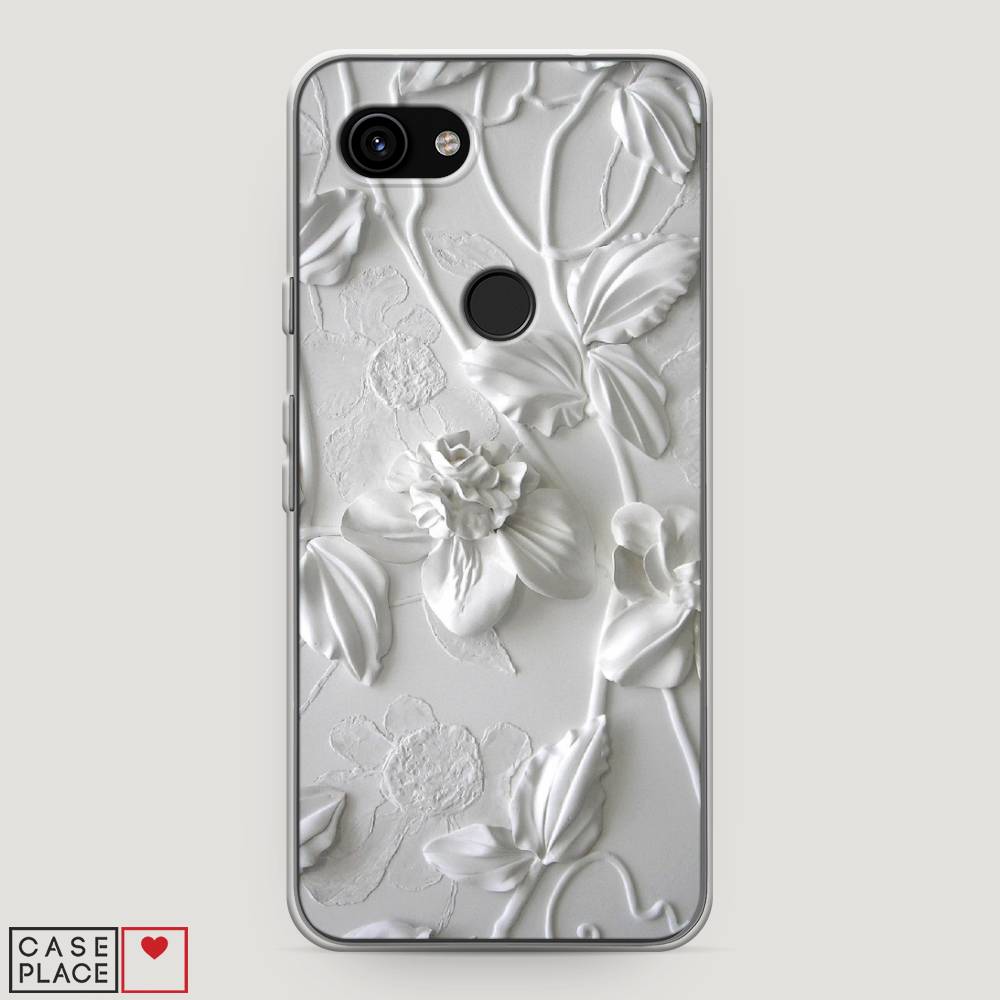 

Чехол Awog на Google Pixel 3a "Гипсовые цветы", 270150-7