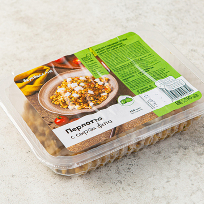 

Перлотто ВкусВиллАйс с сыром Фета замороженное 250 г