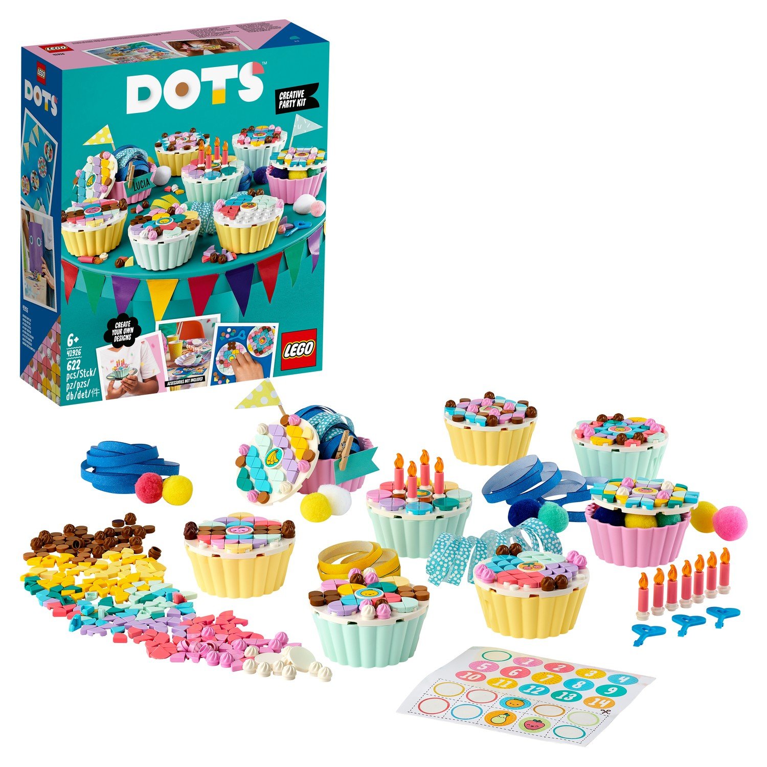 Конструктор LEGO Dots Креативный набор для праздника 41926