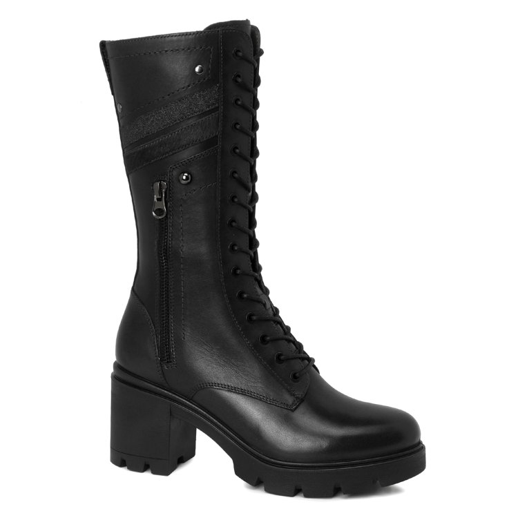 

Полусапоги женские Tendance W537B-01 черные 36 EU, Черный, W537B-01