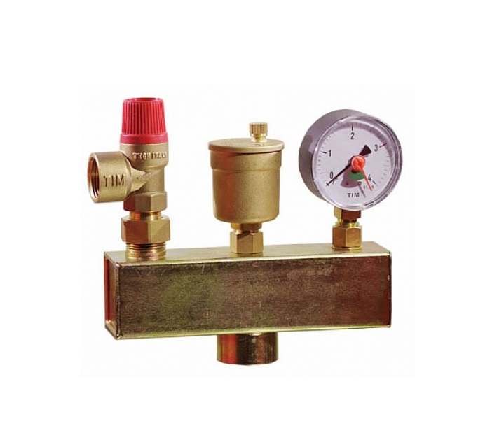 

Группа безопасности котла JH-1022 TIM 3 бар 1", Secr
